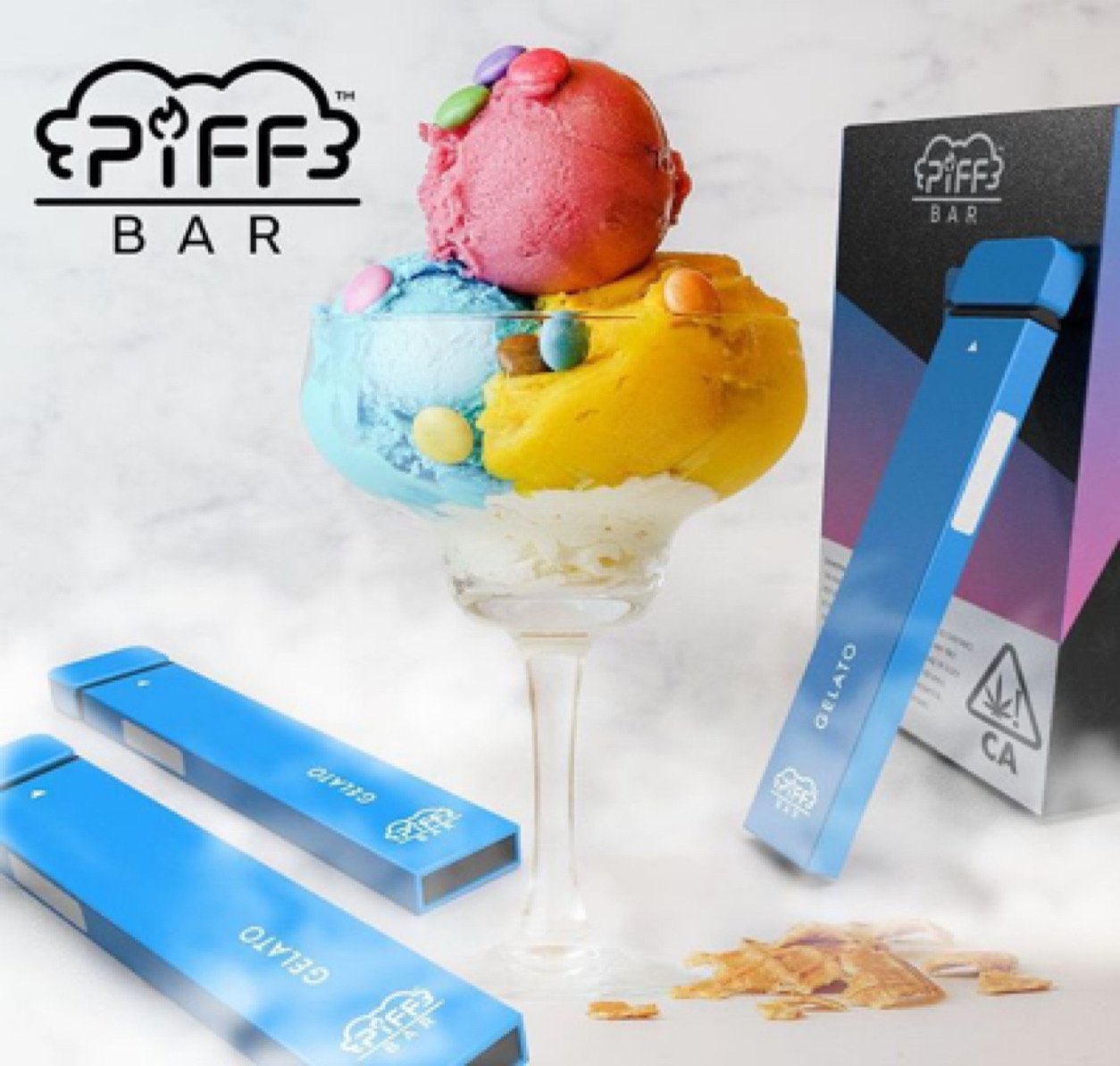 Piff bar gelato disposable device exotic cannabis online shop