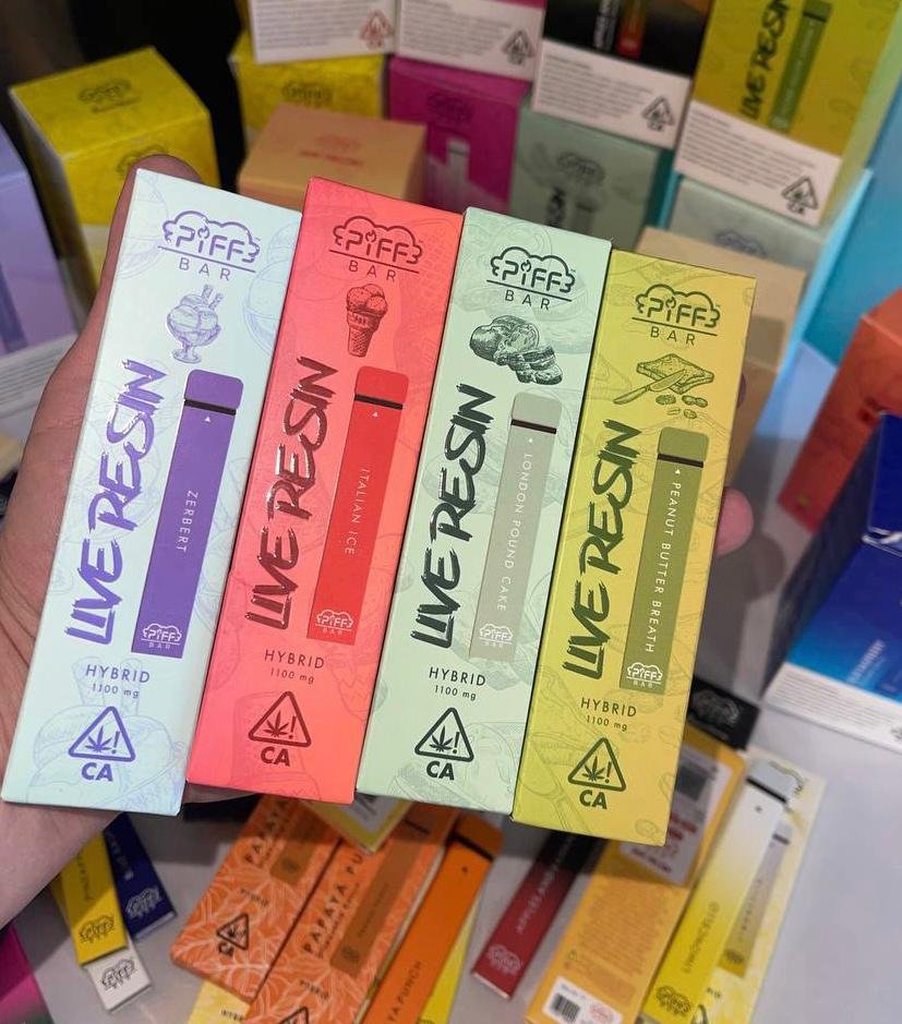 Piff bar disposables (5 count) exotic cannabis online shop