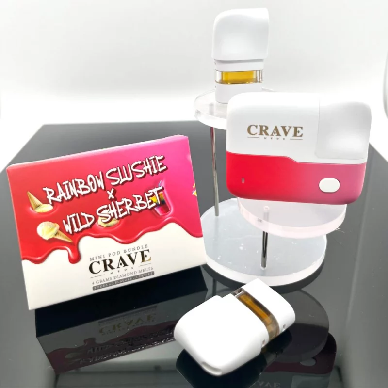 Crave meds mini pod system bundle set exotic cannabis online shop
