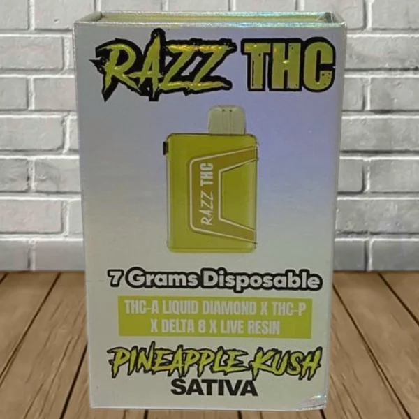 Pineapple kush – razz thc live resin thca liquid diamond(7g) exotic cannabis online shop