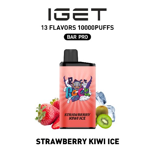 Strawberry kiwi ice – iget bar pro exotic cannabis online shop