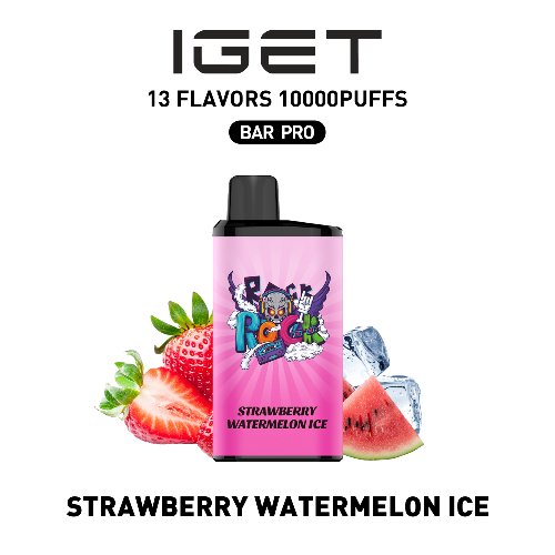 Strawberry watermelon ice – iget bar pro exotic cannabis online shop