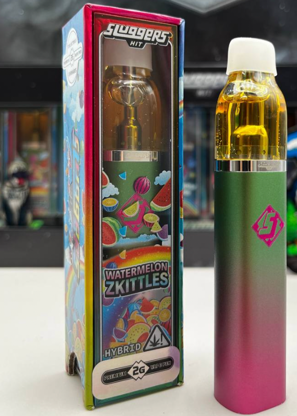 Sluggers- premium cannabis- vape pen 2g- watermelon zkittles exotic cannabis online shop