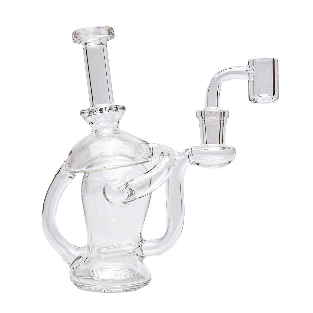 The thunderdome recycler dab rig with quartz banger exotic cannabis online shop
