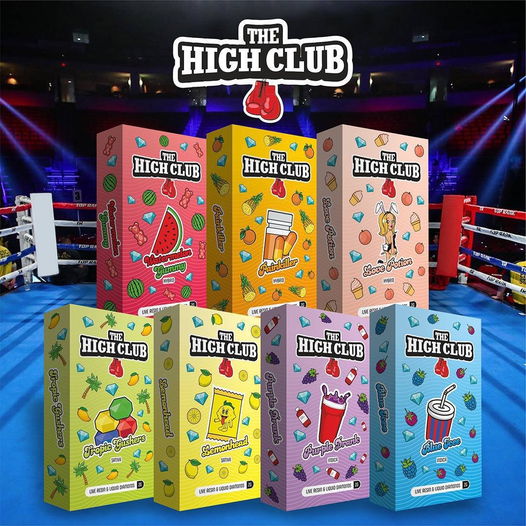 The high clubs 2g live resin + liquid diamond disposable vapes exotic cannabis online shop