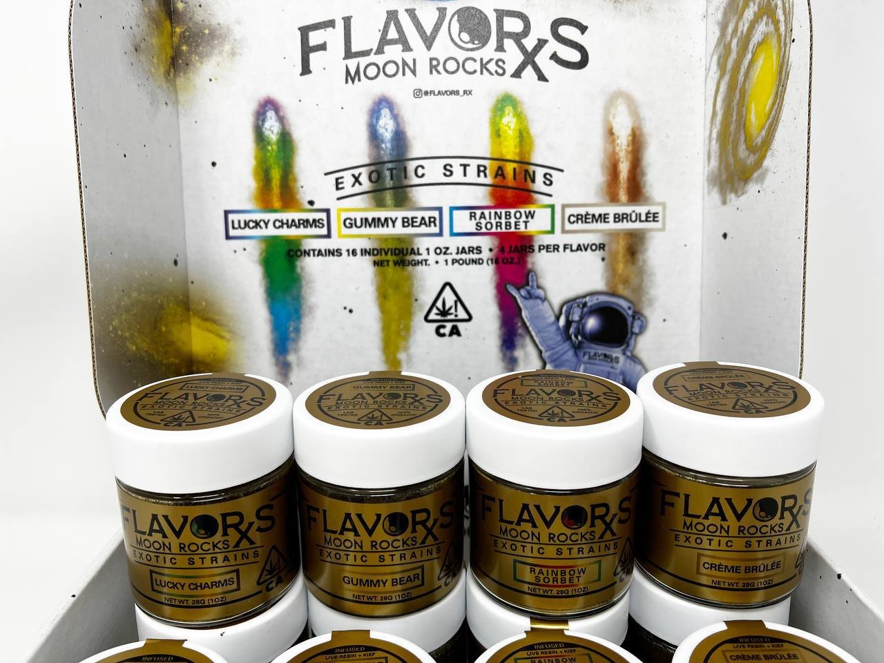Buy flavors rx moonrocks exotic cannabis online shop