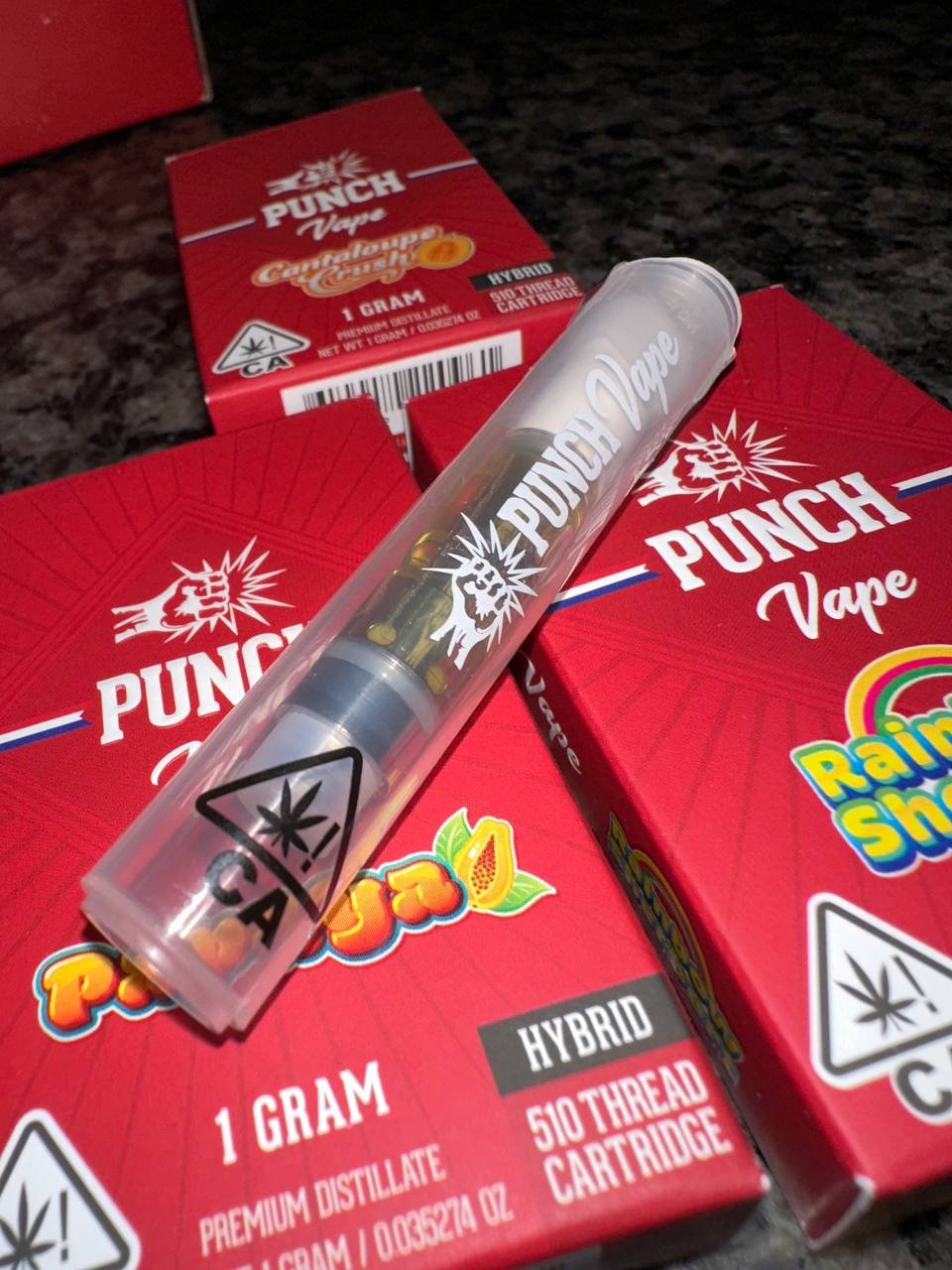 Punch 1g vape cartridges exotic cannabis online shop