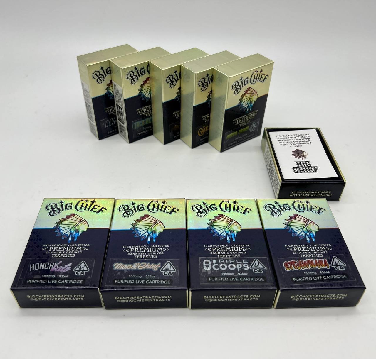 Big chief live resin 1g carts exotic cannabis online shop