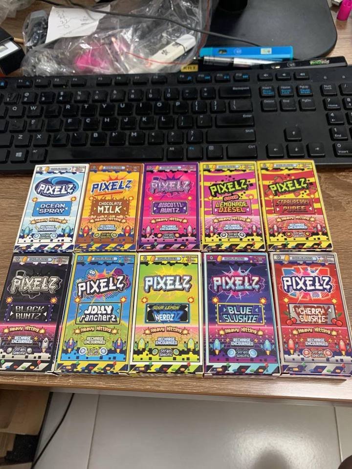 Pixelz 2g disposable vape pen exotic cannabis online shop