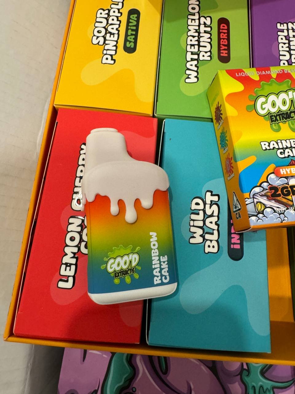Goo’d extracts disposables 2g liquid diamonds vape exotic cannabis online shop
