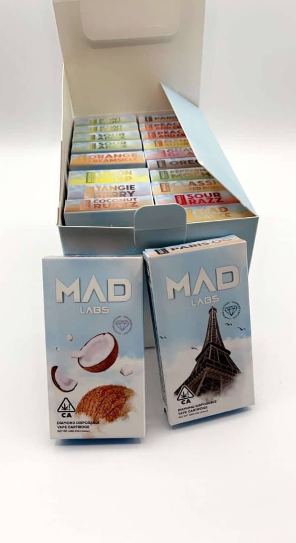 Mad labs 1g liquid diamonds disposables exotic cannabis online shop