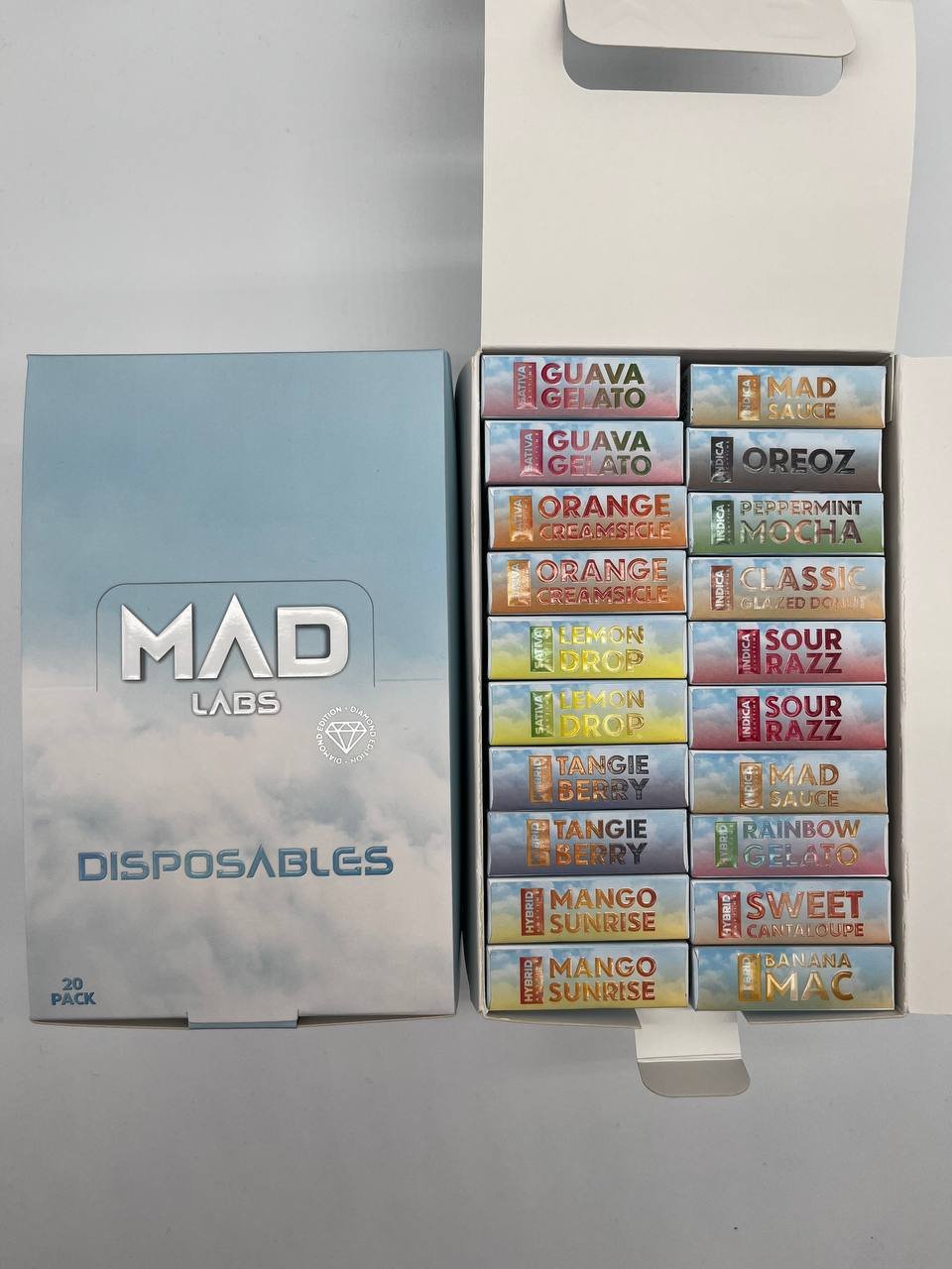 Mad labs 1g liquid diamonds disposables exotic cannabis online shop