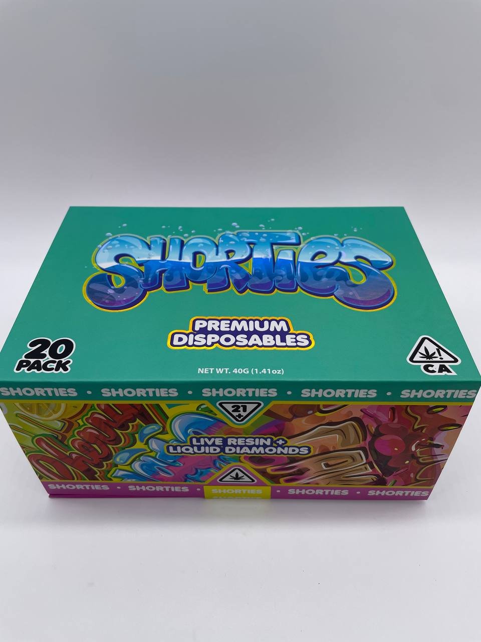 Shorties 2g live resin + liquid diamond disposables exotic cannabis online shop