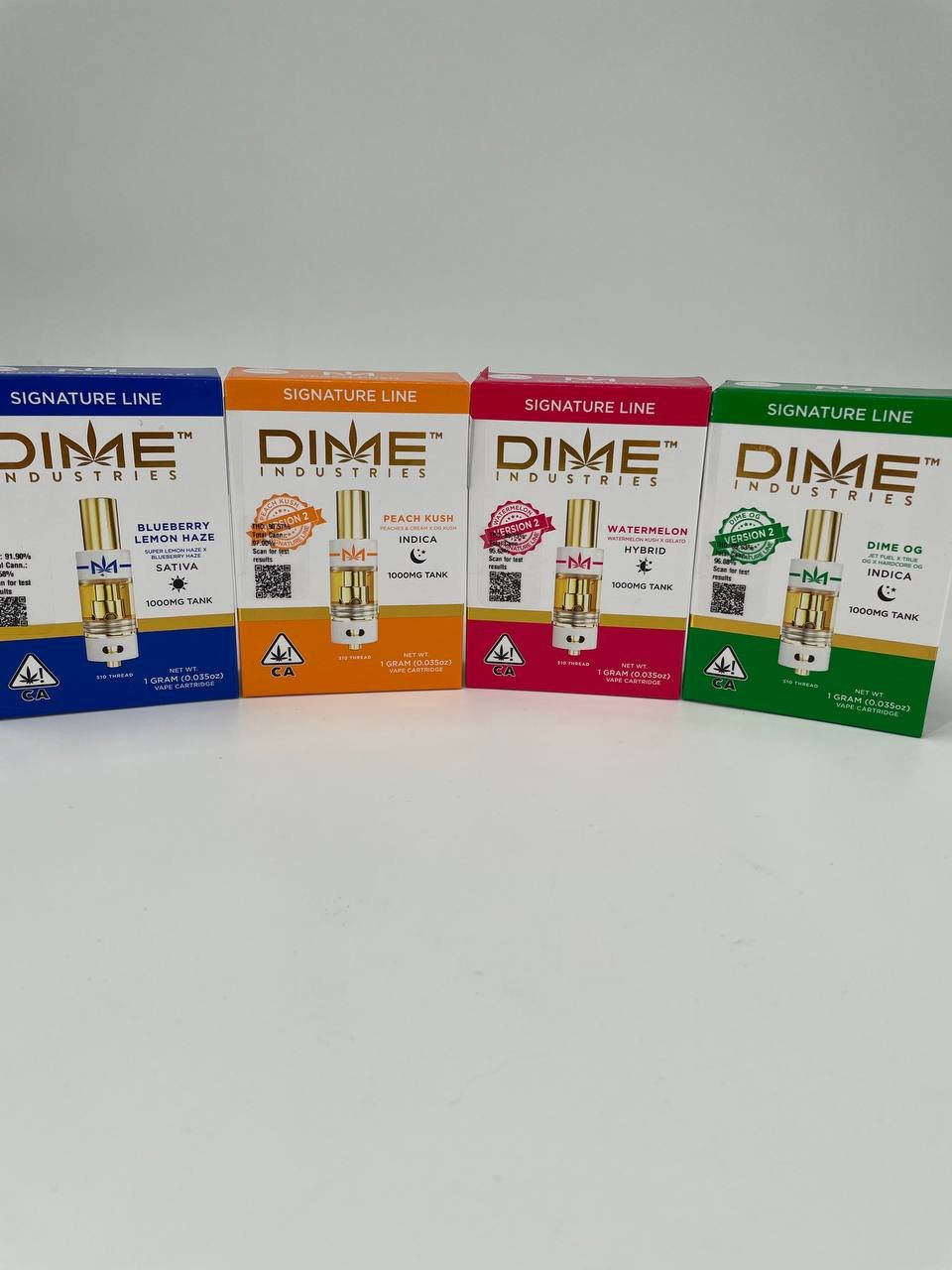 Dime 1g signature line cart exotic cannabis online shop