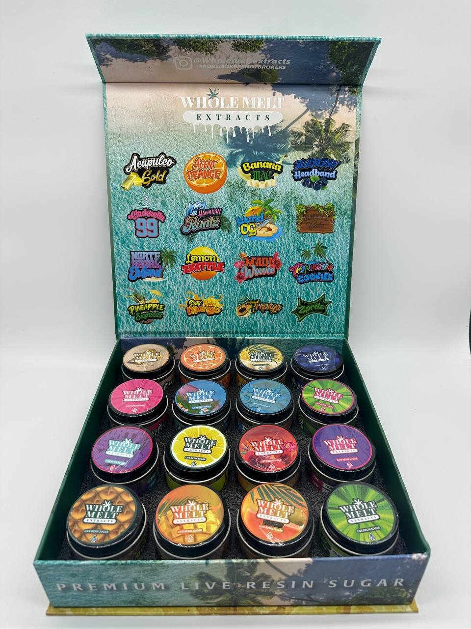 Whole melt live resin sugar concentrate exotic cannabis online shop