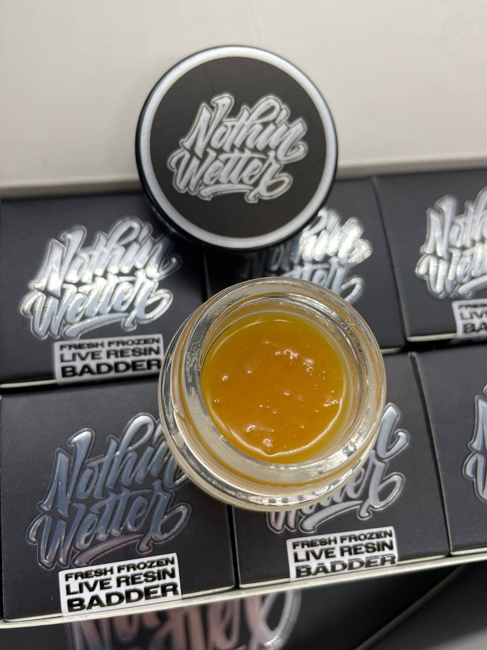 Nothin wetter fresh frozen live resin badder exotic cannabis online shop
