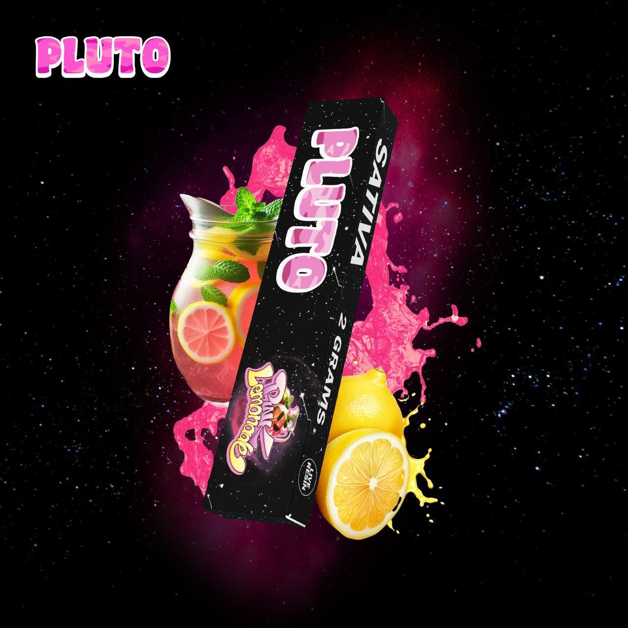 Pluto 2g pink lemonade disposable exotic cannabis online shop