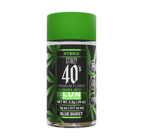 Stiiizy- 40’s blunt 5 pack- blue burst exotic cannabis online shop