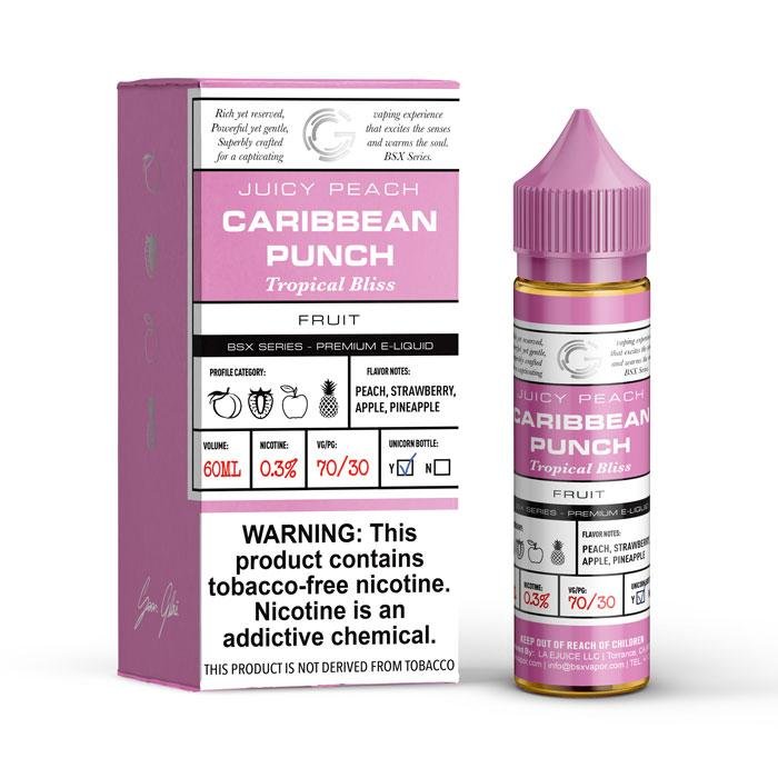 Caribbean punch by glas bsx tfn 60ml exotic cannabis online shop