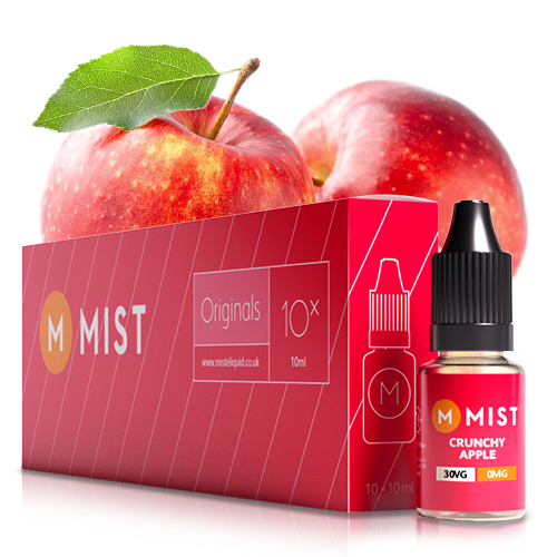 Crunchy apple e liquid (10x10ml) exotic cannabis online shop