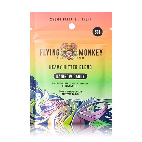 Flying monkey heavy hitter blend gummies | 250mg exotic cannabis online shop