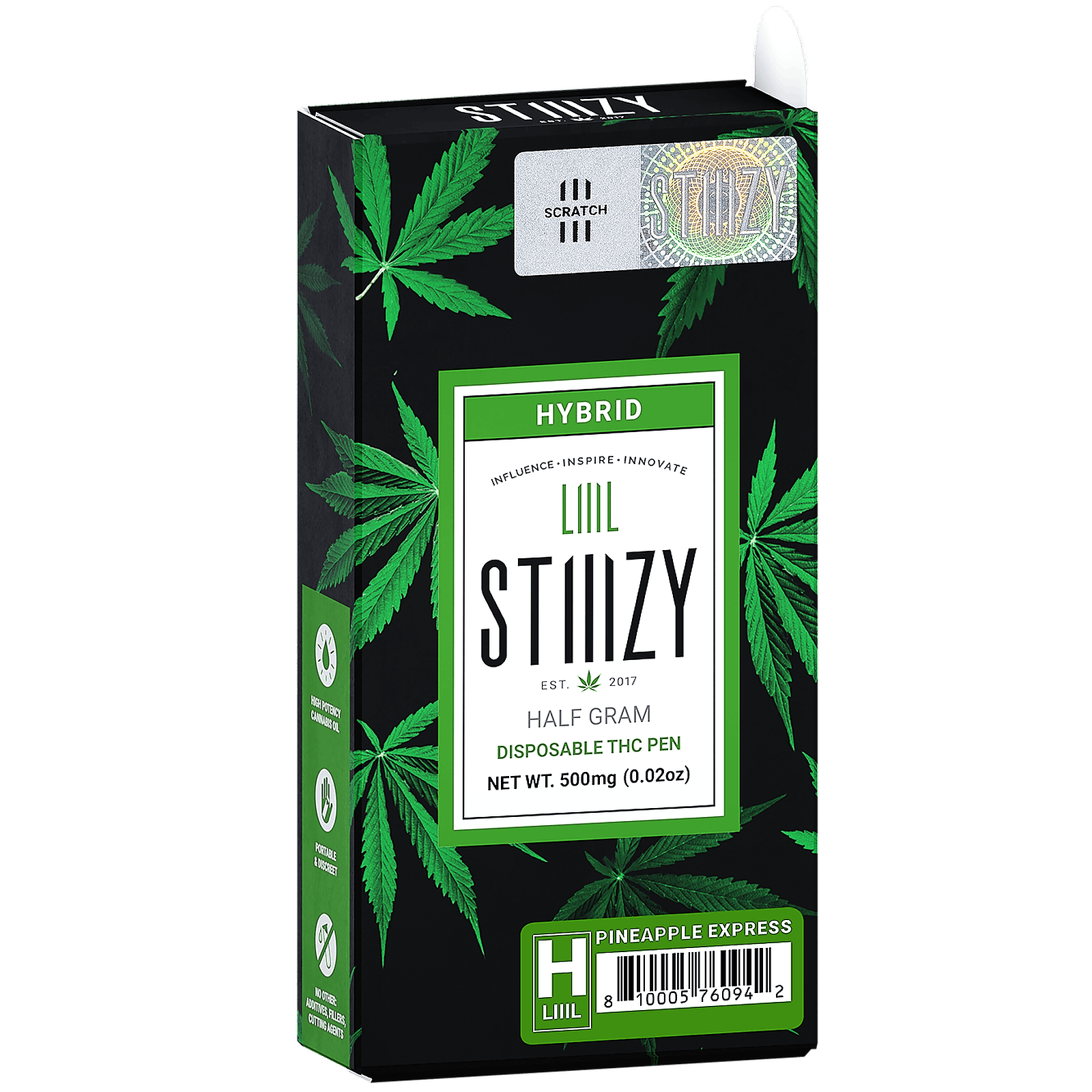 Stiiizy disposable- half gram- pineapple express exotic cannabis online shop