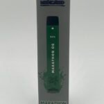 STRICTLY MEDICATED LIVE RESIN DISPOSABLE VAPE BAR (NET WT. 1000 MG) MARATHON OG, INDICA $40