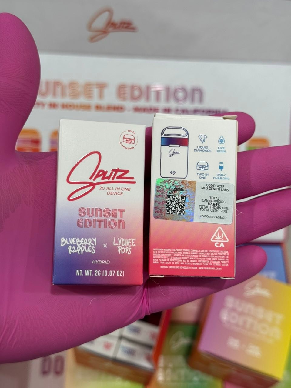Splitz disposable exotic cannabis online shop