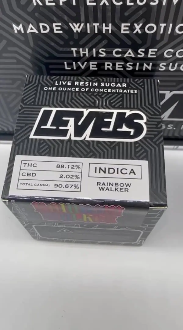 Levels live resin sugar concentrate exotic cannabis online shop