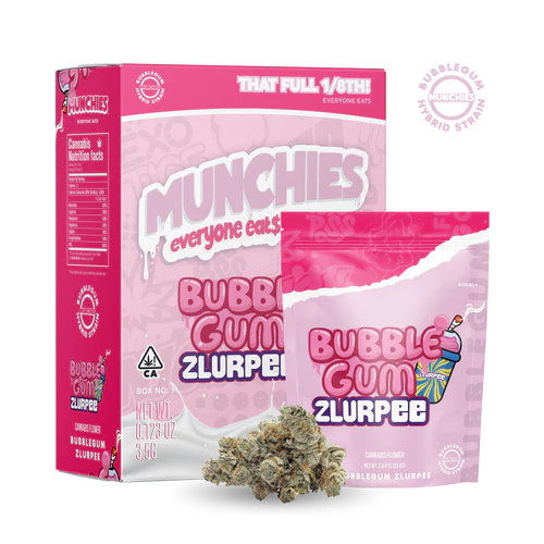 Munchies- bubblegum zlurpee- 3. 5g exotic cannabis online shop