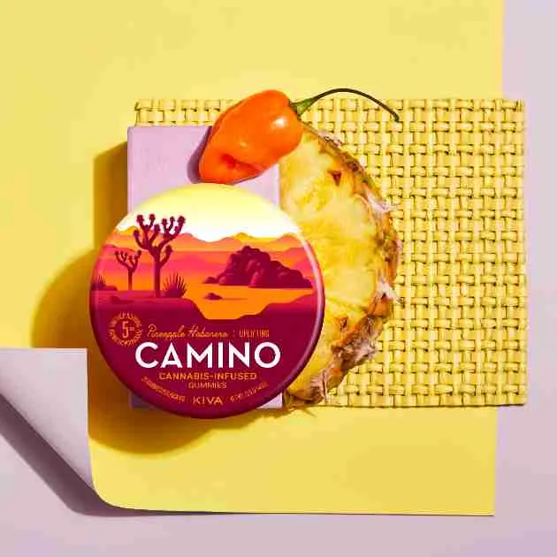 Camino uplifting gummies (pineapple habanero 100 mg) exotic cannabis online shop