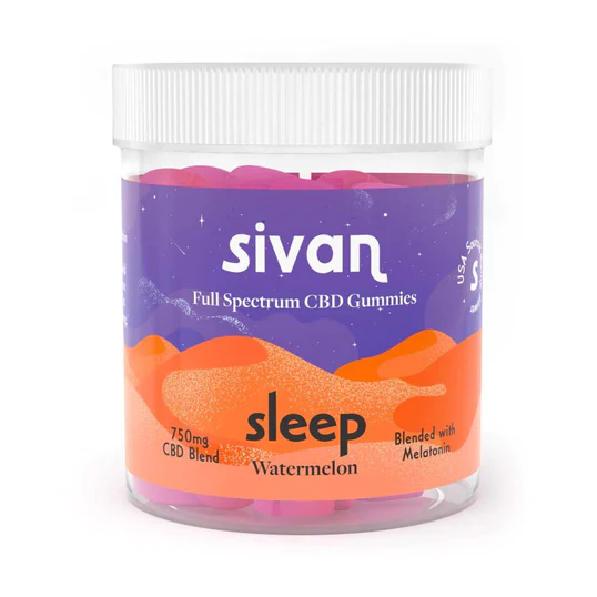 Sivan- cbd gummies- (sleep) 750mg- watermelon exotic cannabis online shop