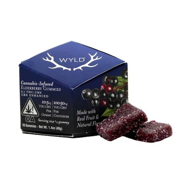 Wyld- cannabis infused gummies- elderberry exotic cannabis online shop